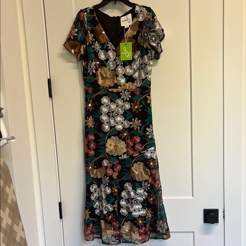NWT Sam Edelman V-Neck Flutter Sleeves Dress, 0